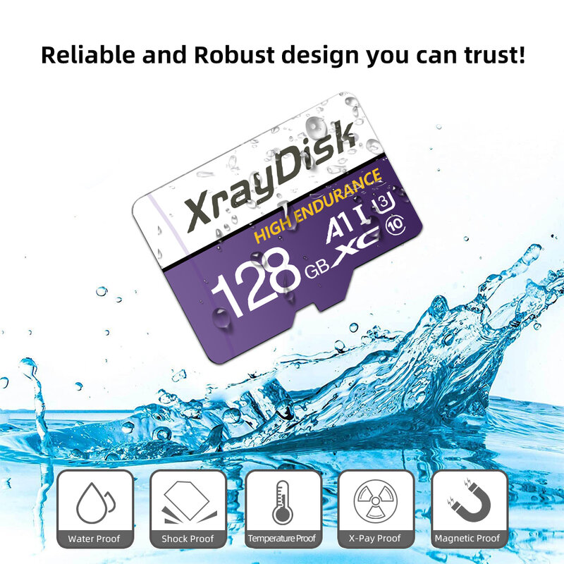 Xraydisk 16 ГБ 32 ГБ 64 ГБ 128 ГБ 256 ГБ высокоскоростная карта памяти TF карта класс 10