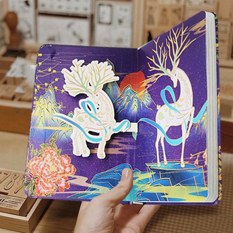 DIY Journaling Set Chinese Style Diary Journal Kits Stationery Supplies For Christmas Gift For Boys Girls Children Adults