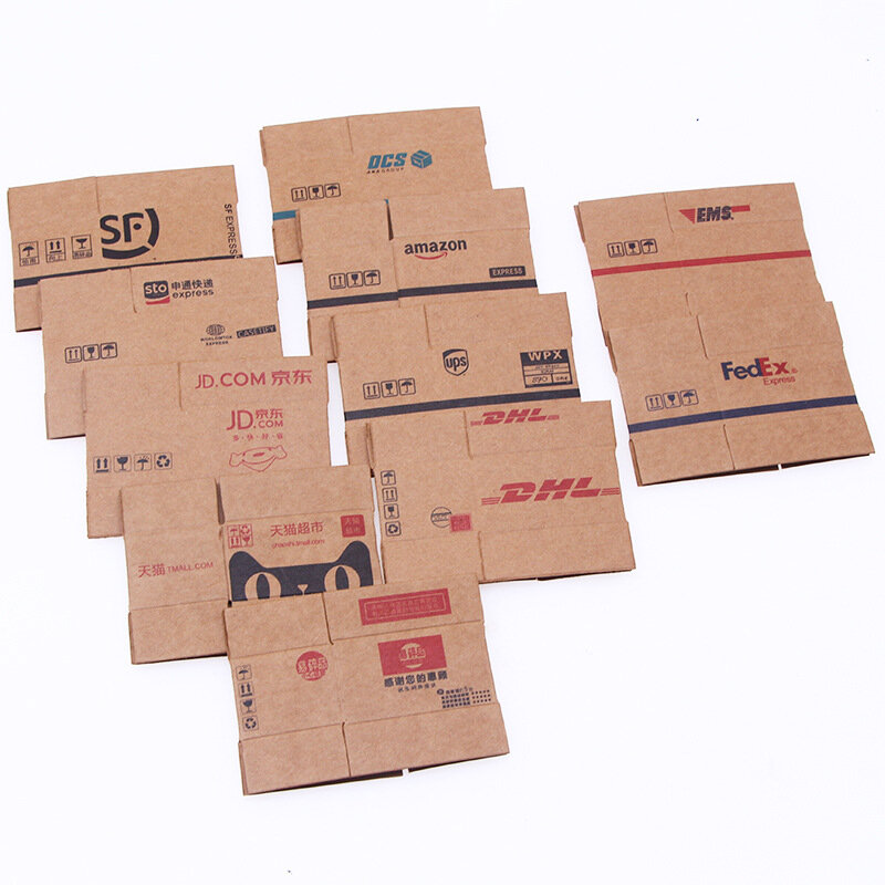 5 шт./1 набор, картонная коробка для кукольного домика, в масштабе 1:12