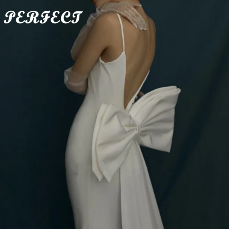 Idealne osobne duże satynowa kokarda na suknie ślubne węzły zdejmowane sukienki panny młodej satynowe węzły