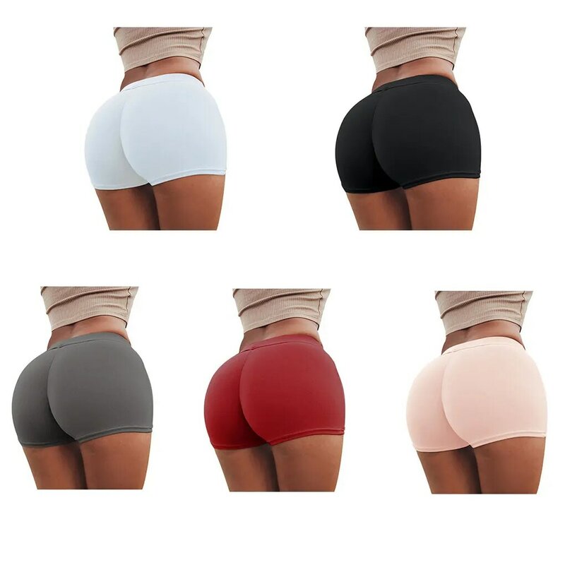 Sexy Women Shorts Push Up Running Gym Legging Bottoms Tights Stretch Breathable Fitness Workout Sport Short Summer