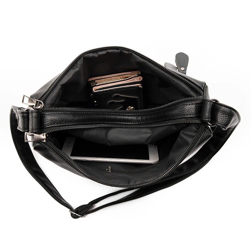 Bolso de hombro de moda para mujer, bolso cruzado informal Vintage, bolsos de mensajero de ocio, bolsos de diseñador Vintage