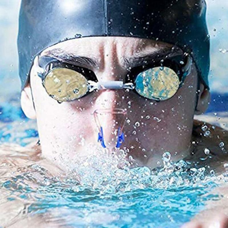 Reutilizável macio silicone natação nariz clipe confortável mergulho surf natação clipes nariz subaquático proteção para adultos crianças