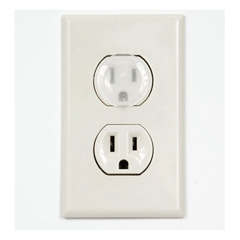 Outlet Plug Covers (64 Pack) Clear Child Proof Electrical Protector Safety Caps