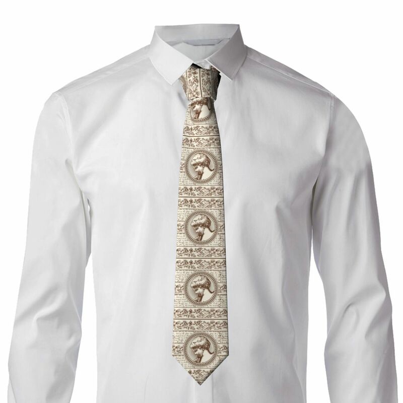 Casual Arrowhead Skinny Angel Prayer Necktie Slim Tie For Men Man Accessories Simplicity For Party Formal Tie