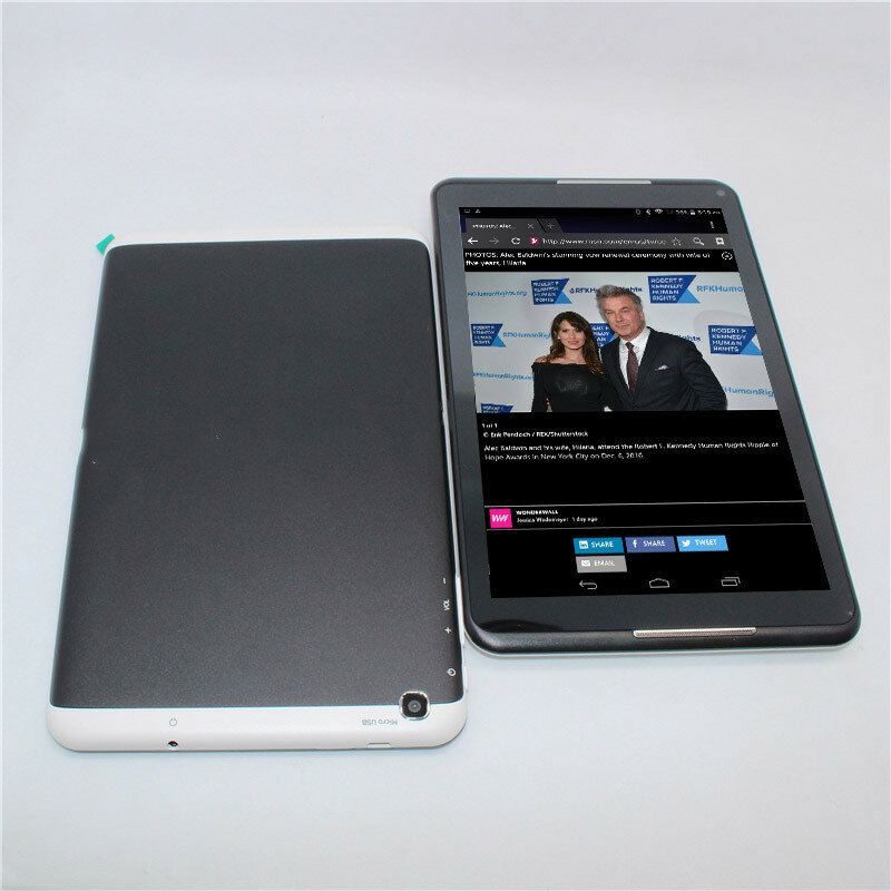 AIKAZU-tableta PC de 8 pulgadas con Android 5,0, tablet con Google Play, TM800, Quad Core, 1GB de RAM, 16GB de ROM, 1280x800IPS, HD, Compatible con WiFi, cámaras duales