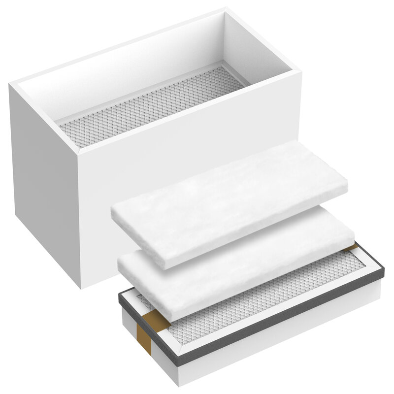 Xtool Filter Vervangende Kit Voor Xtool Rookzuiveraar Voor D1/D1pro/M1 Laser Graveur Diy Printer Cutter 3-Traps Filtratie