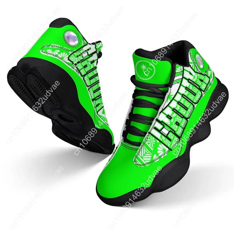 Sneakers polinesia Design di lusso personalizzato stile tribale scarpe da corsa sportive ragazzi squadra da uomo Logo personalizzato Sneakers