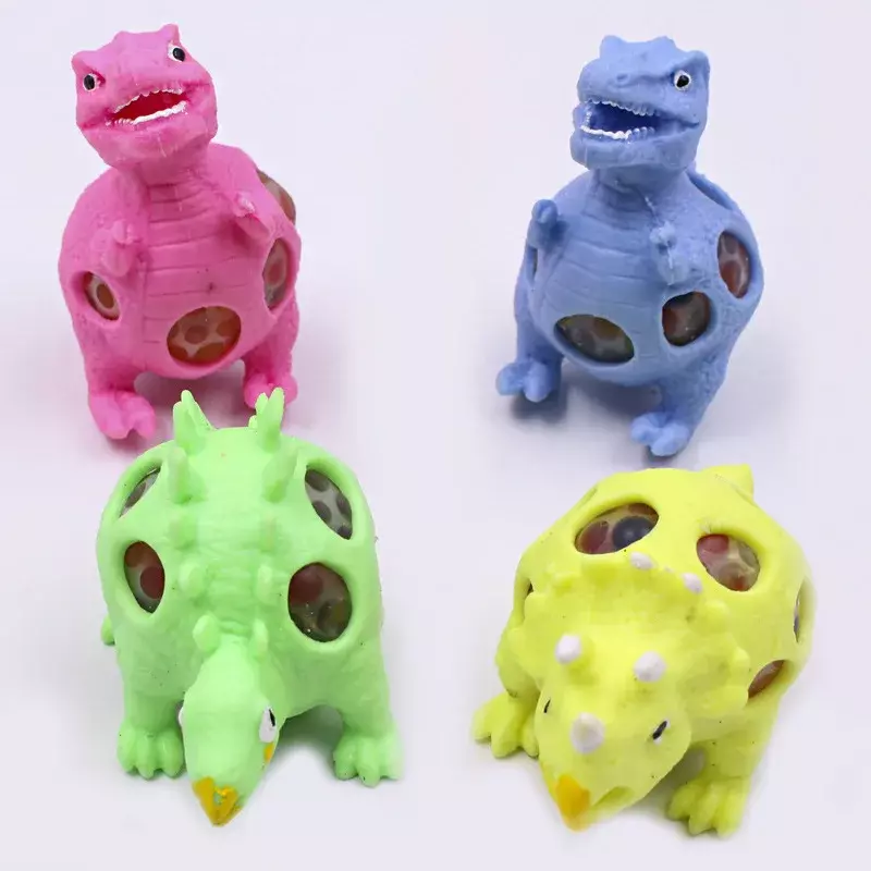 Fidget Toys Stress Ball Dinosaur Model Grape Venting Balls Antistress Squeeze Pressure Stress Relief Toy Boys Girls Toy Gifts