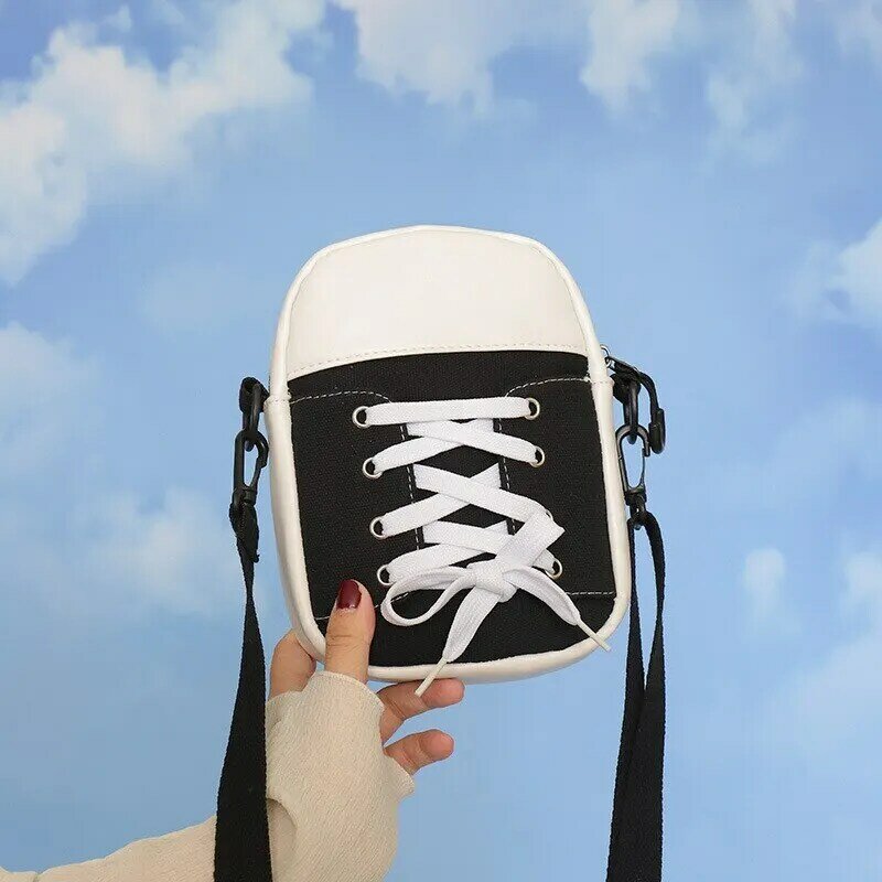 Multifunction Phone Bag Fashion Women Shoulder Crossbody Bag For Phone Purse Wallet Sneaker Shape Lightweight Cute Handbag