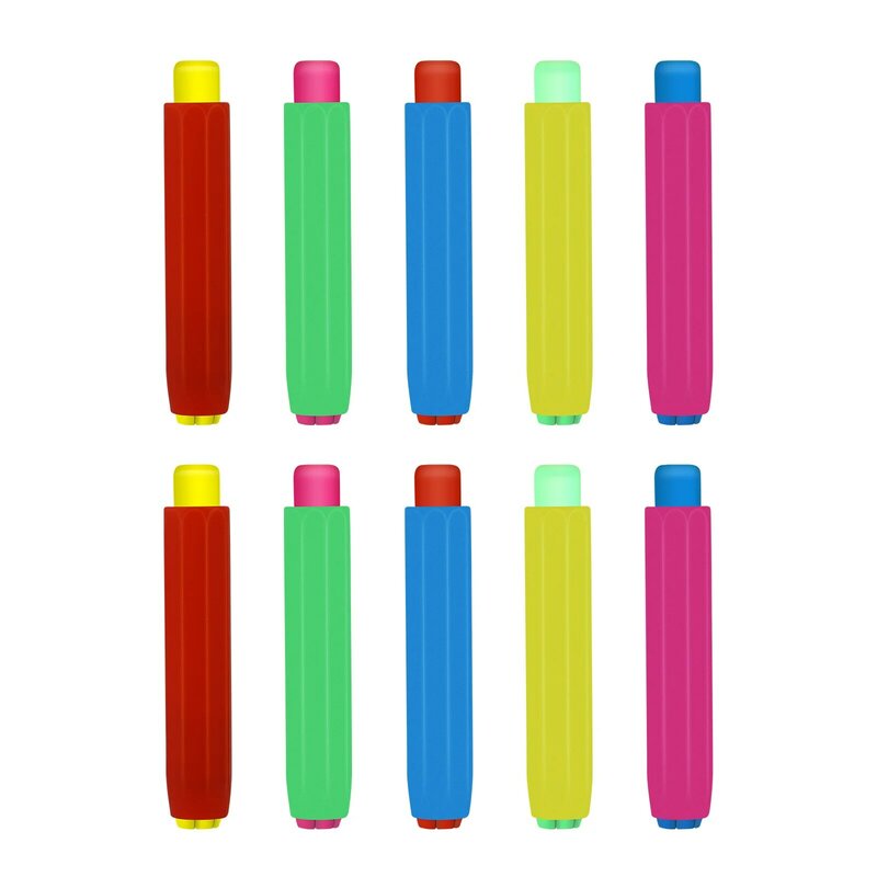 ที่เก็บชอล์กดินสอสีพาสเทลพร้อมกล่องใส่ของหลากสีคลิปผู้รักษาความสะอาดแบบวินเทจสำหรับเด็ก