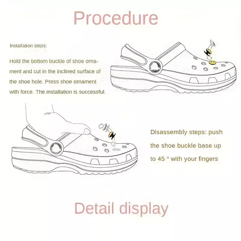 Grosir sepatu animasi kartun acak jimat sepatu taman hewan Aksesori dekorasi gesper Gjibbitgle pin untuk anak-anak Dcrocg