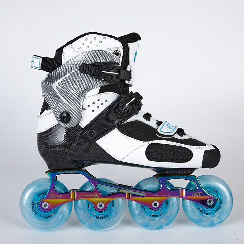 Carbon Fiber Boots Slalom Roller Skates Inline Custom Skate Shoes Freestyle Skating Shoes For Adult Skaters