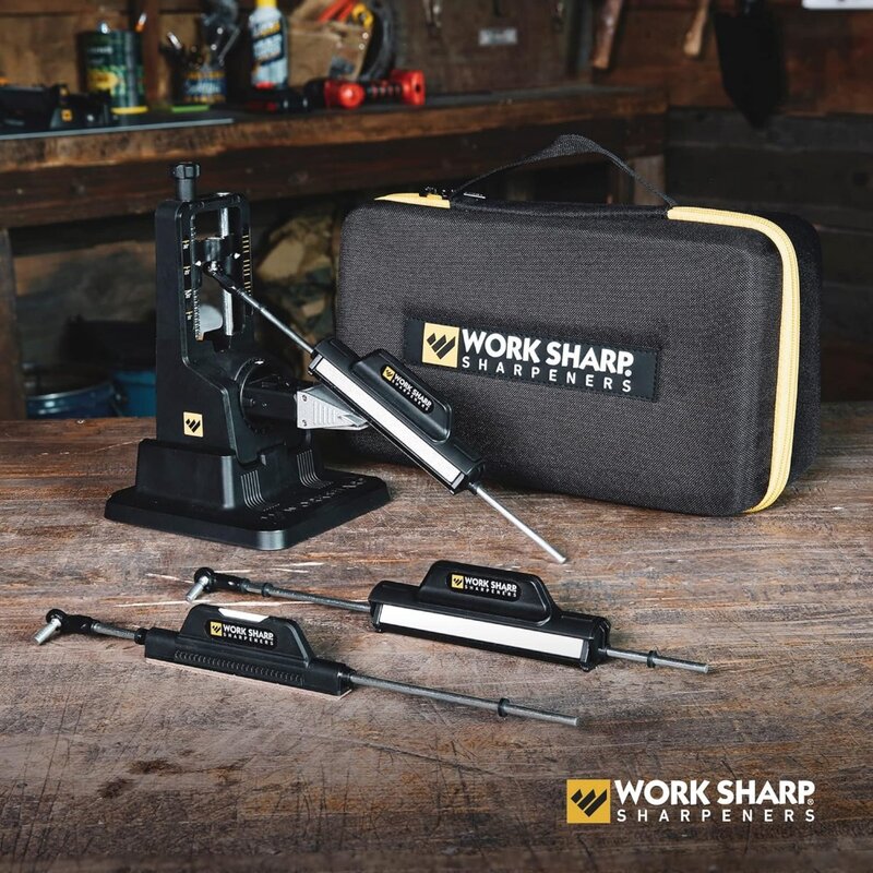 Sharp precisão ajustável faca afiar sistema para a caça, serrilhada e facas de cozinha, Elite ajustar o trabalho, novo