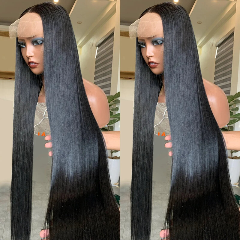30 40 Inch Straight Lace Front Wigs 13X4 Lace Front Human Hair Wig Glueless 4X4 5X5 Hd Lace Closure Wig 13X6 Hd Lace Frontal Wig