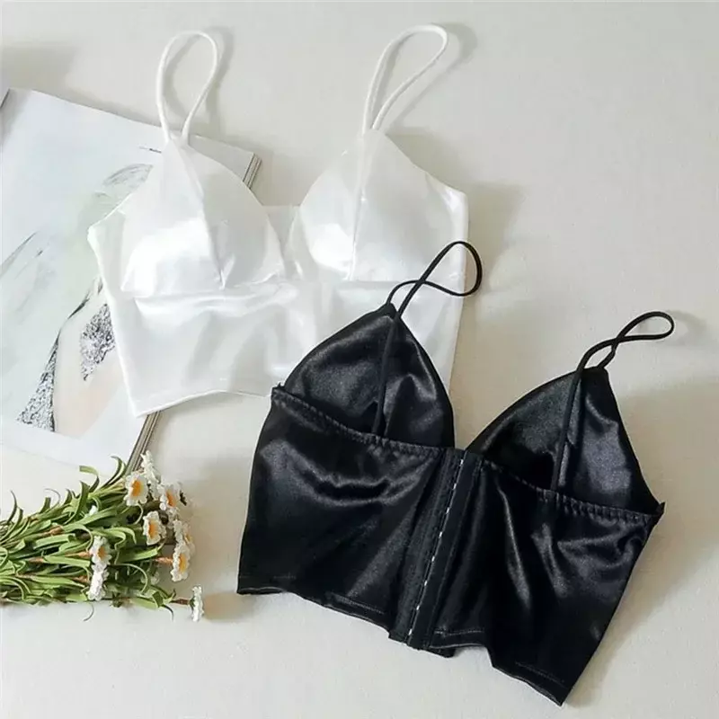 Mode Vrouwen Dames Casual Tops Tube Borst Wrap Bandeau Ondergoed Zwart Wit Gewikkeld Borstband Borst Pad Ondergoed