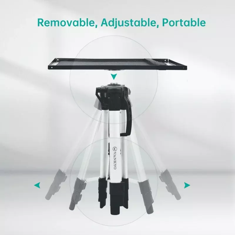 VANKYO-trípode de aluminio para proyector, soporte ajustable con bolsa de transporte, WT50