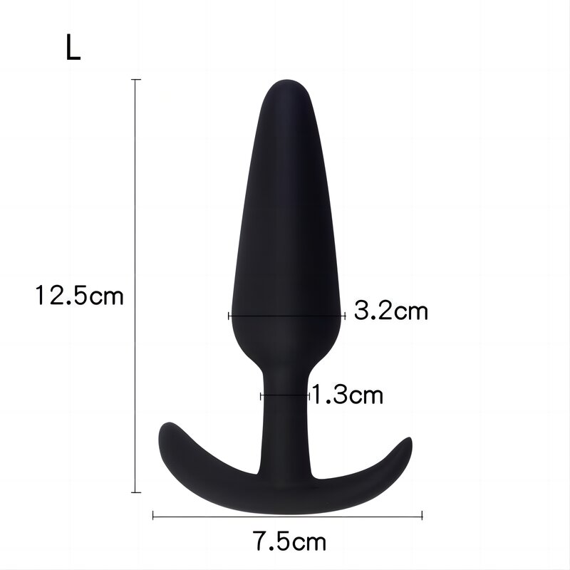 Silikonowa wtyczka analna wtyczka analna dilator dildo prozate masażer zabawy dla dorosłych zabawki erotyczne dla mężczyzn kobiet par sex shop