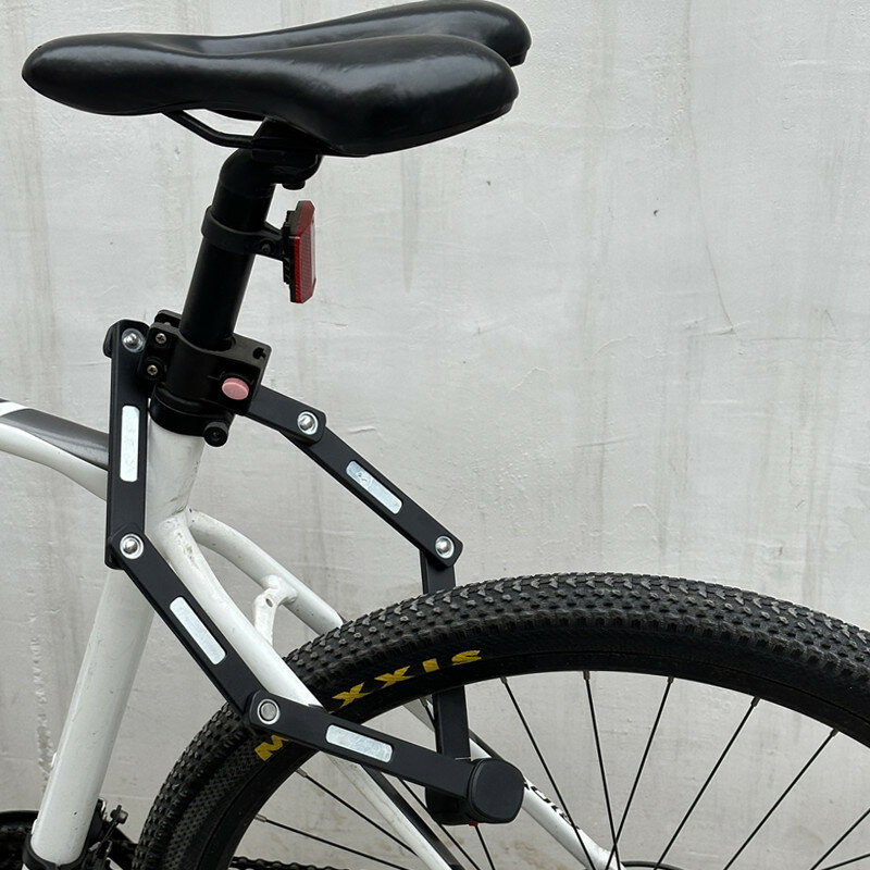 Falante Fietsslot Opvouwbaar Fietsslot Mtb Wegvouwslot Hoogbeveiligde Anti-Diefstal Scooter Elektrische E-Bike Fietsaccessoires