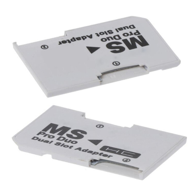 Lecteur de carte Memory Stick Pro Duo, adaptateur de carte Micro-SD TF vers MS Pro, fentes pour touristes simples pour Sony PSP, manette de jeu pour carte PSP