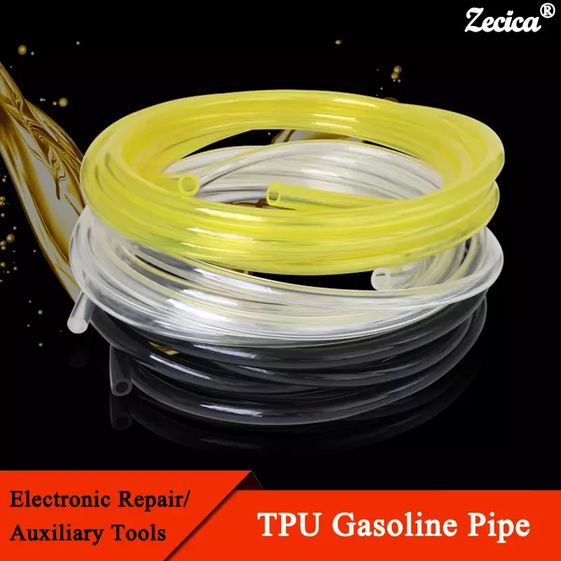 2/5/10m Fuel Gas Line Pipe Hose String Tube Petrol Line for Trimmer Chainsaw Blower Tool 2x3.5/2.5x5/3x5/3x6/4x6/5x8/6x8/7x10mm
