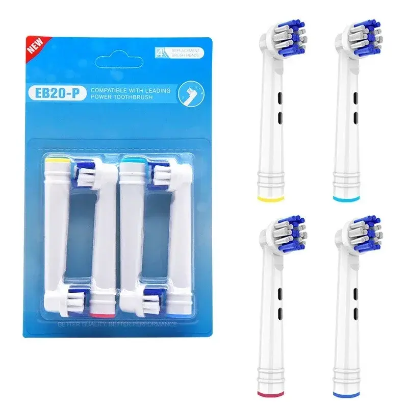 16/20pcs testine di ricambio per spazzolino elettrico per testine sensibili B orali setole D25 D30 D32 4739 3709