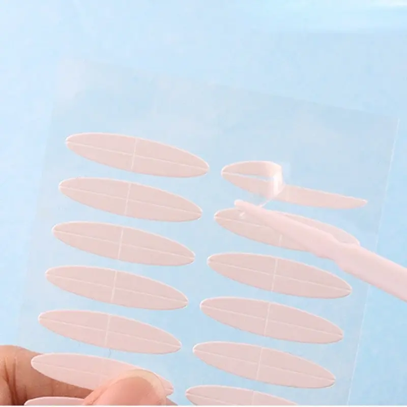 Fita invisível de pálpebra dupla, adesivos transparentes autoadesivos para pálpebras, finos, largos, adesivos de fibra impermeável, 720 pcs, 1056 pcs