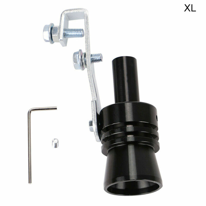 Универсальный автоматический турбо выхлопной трубы, звуковой свисток, внешний свисток для выхлопной трубы, автозапчасти XL