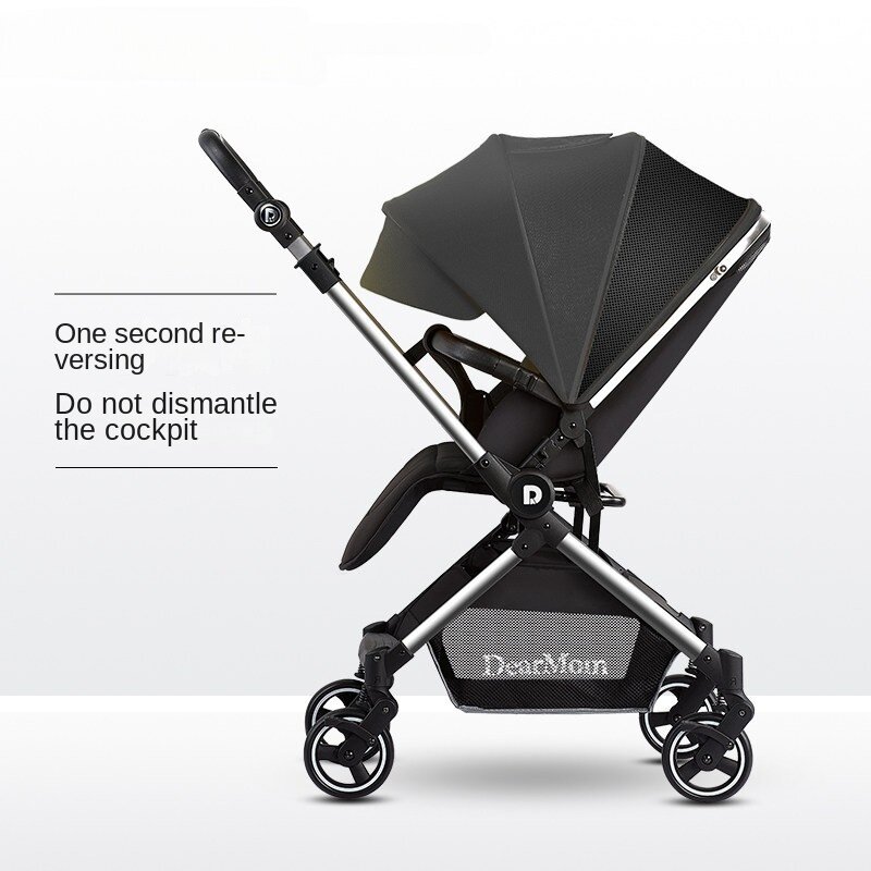 Lightweight Folding Stroller for Medium Dogs, Luxury Dog Cart, Walking Tour Pet Supplies