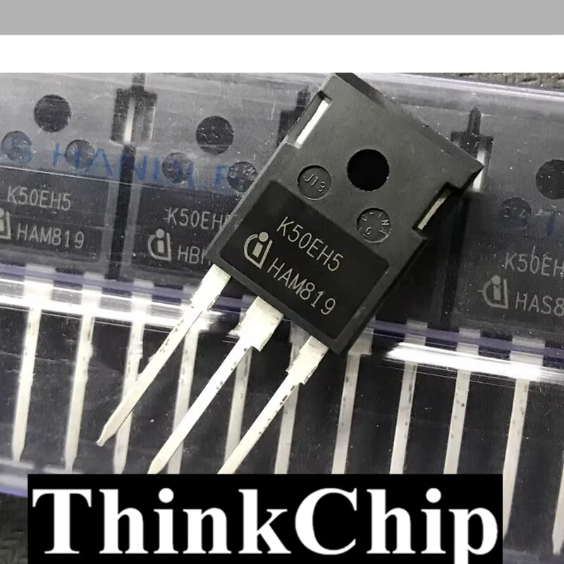 Transistor de conmutación de alta velocidad, Transistor K50EH5 a-247 IGBT y diodo, 650V, 50A, nuevo, Original, IKW50N65H5, 10 piezas