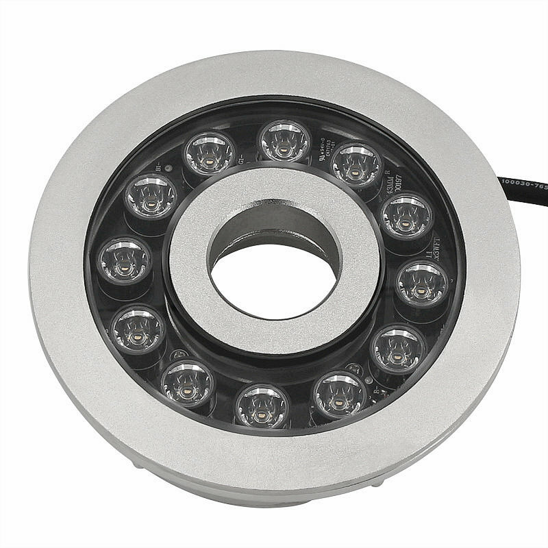 316L stainless steel rgb dmx/rdm control ip68 submersible led underwater fountain lights