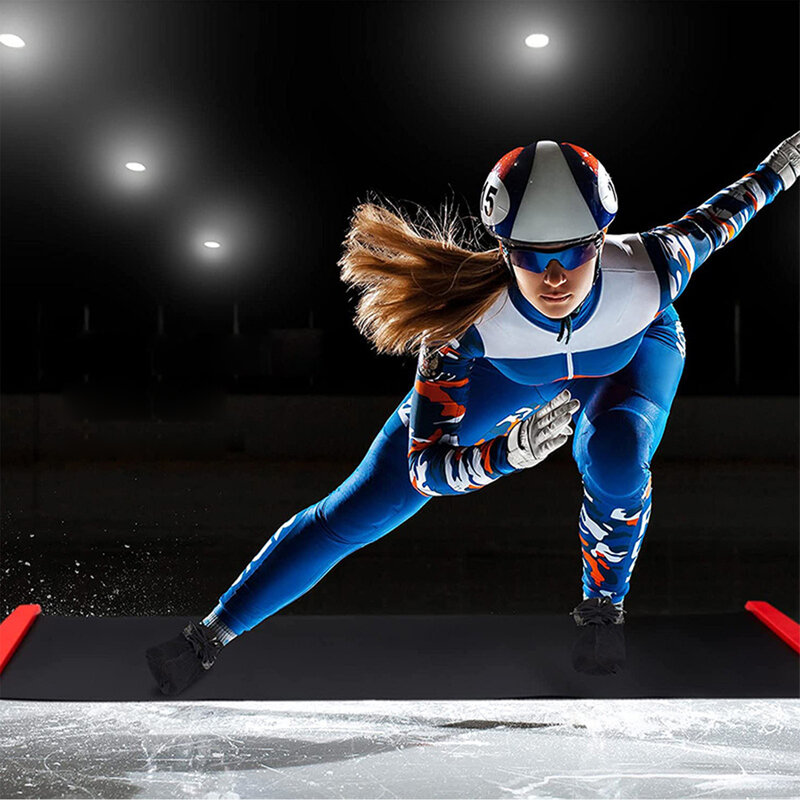 Planche à glissière d'entraînement de Hockey, entraînement de base des jambes, planche de Fitness, exercice d'équilibre, de patinage, entraîneur d'équilibre