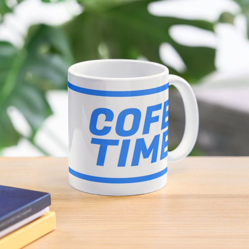 Cofe Time Mijn Zomer Auto Koffiemok Porseleinen Glazen Ontbijtmok