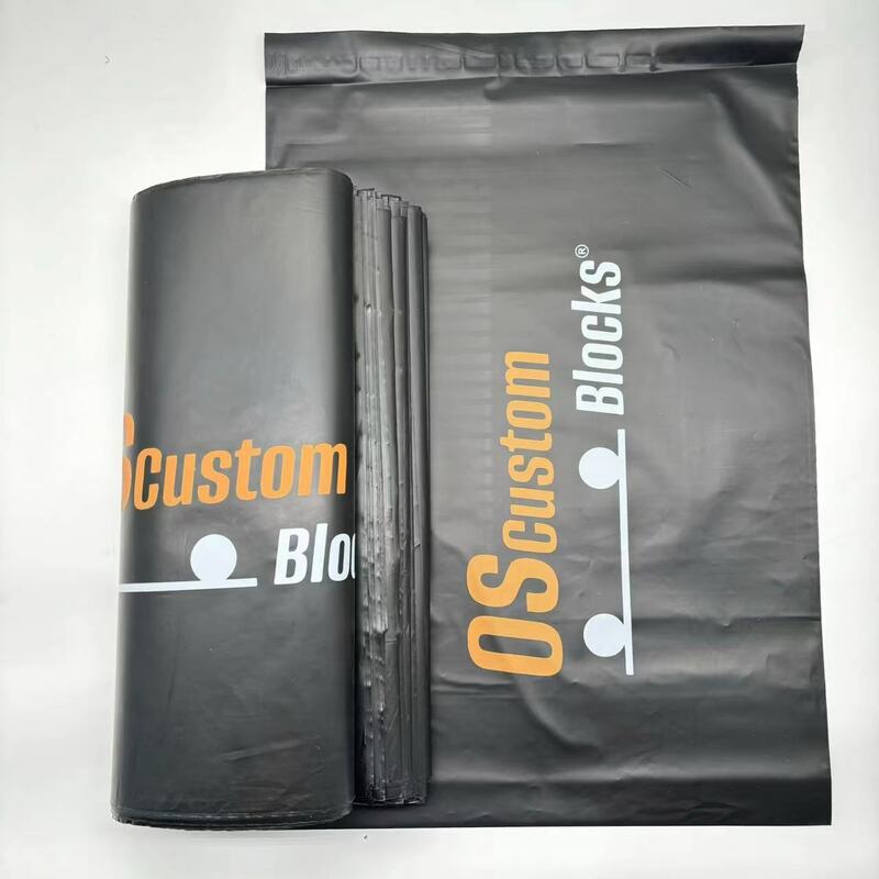 custom logo matte black clothing shipping mailer package envelope 6x9 6x10 10x13 12x16 14.5x19 12x15 poly shipping mailing bag