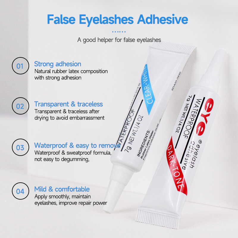 Professional Quick Dry Eyelash Glue False Eyelash Extension Long Lasting Waterproof Beauty Adhesive Makeup Tools Eye Lashes Glue