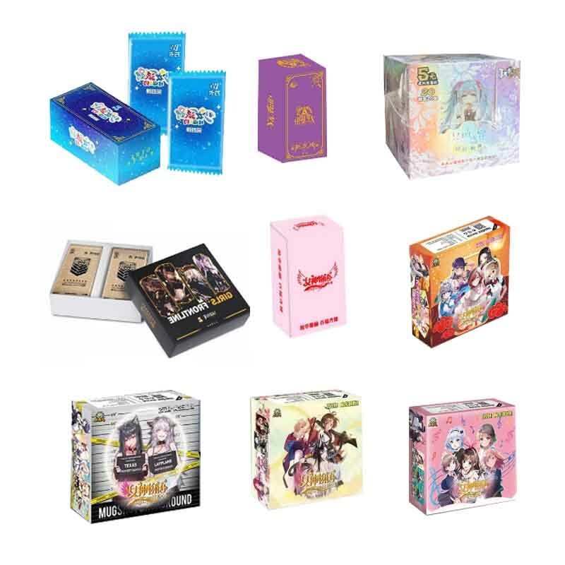 Diosa Story colección de cartas PR Booster Box Pack conjunto completo Bikini Puzzle Tcg chica Sexy juego de fiesta naipes