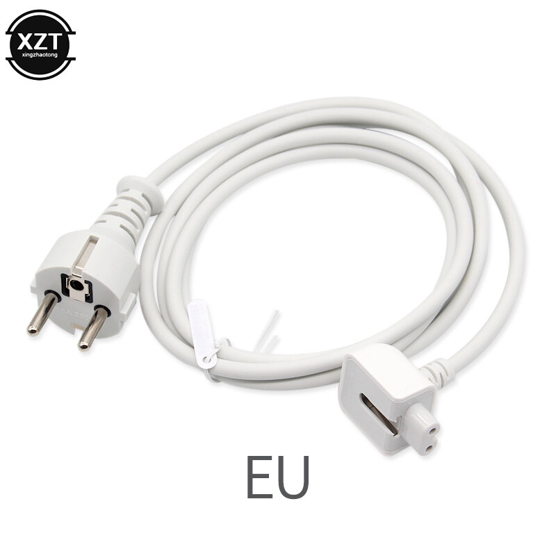 Адаптер питания переменного тока с европейской вилкой для Apple MacBook Pro, Удлинительный кабель для зарядки, шнур 1,8 м, 6 футов, зарядное устройство для ноутбука, адаптер кабеля питания