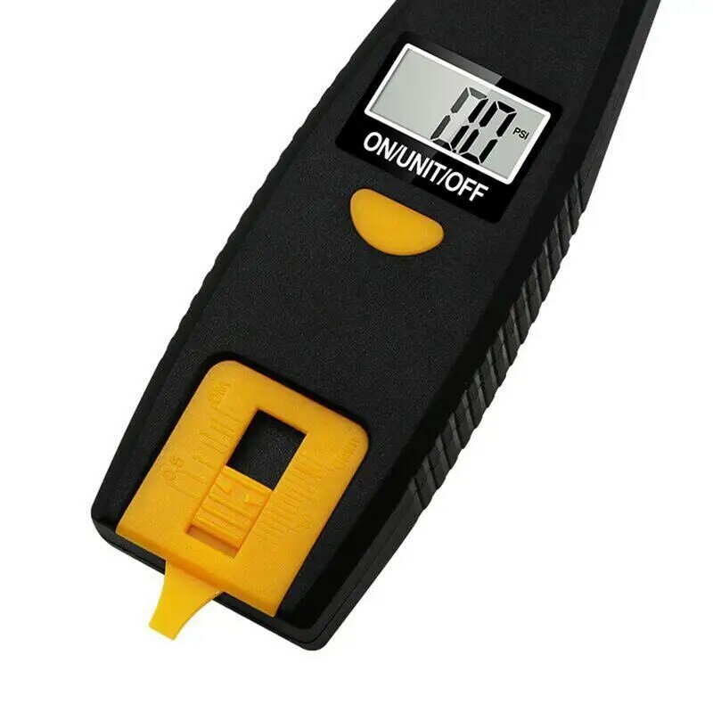 2 In 1 Digital Car Tire Air Pressure Gauge Meter LCD Backlight Manometer Barometers Tester For Car Truck Motorcycle Bikes