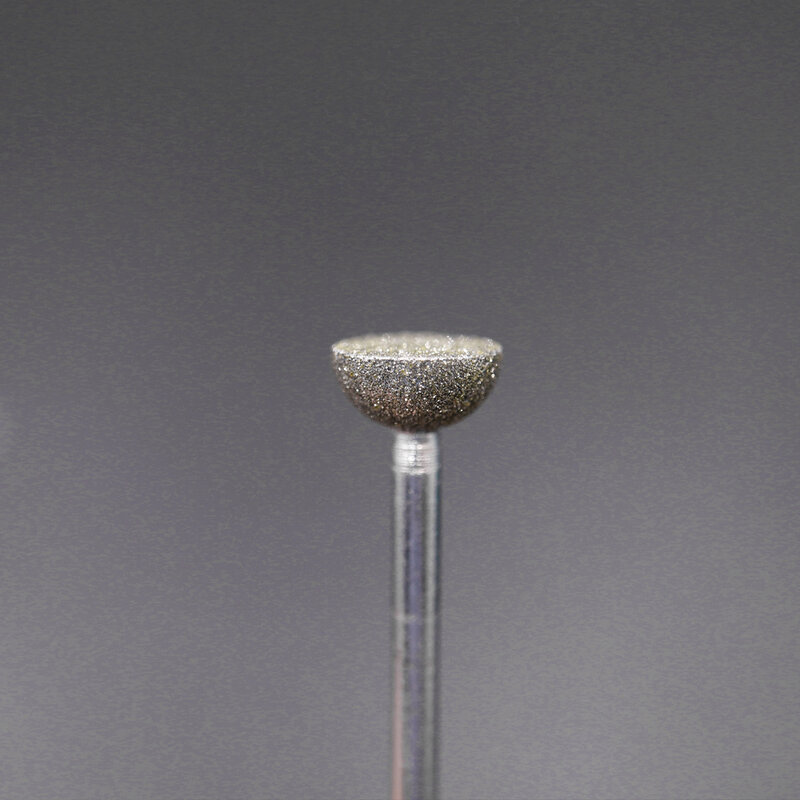 Punta de pulido de diamante para manicura, punta de pulido de dientes de 6 piezas, alta calidad, 150 #2,35mm