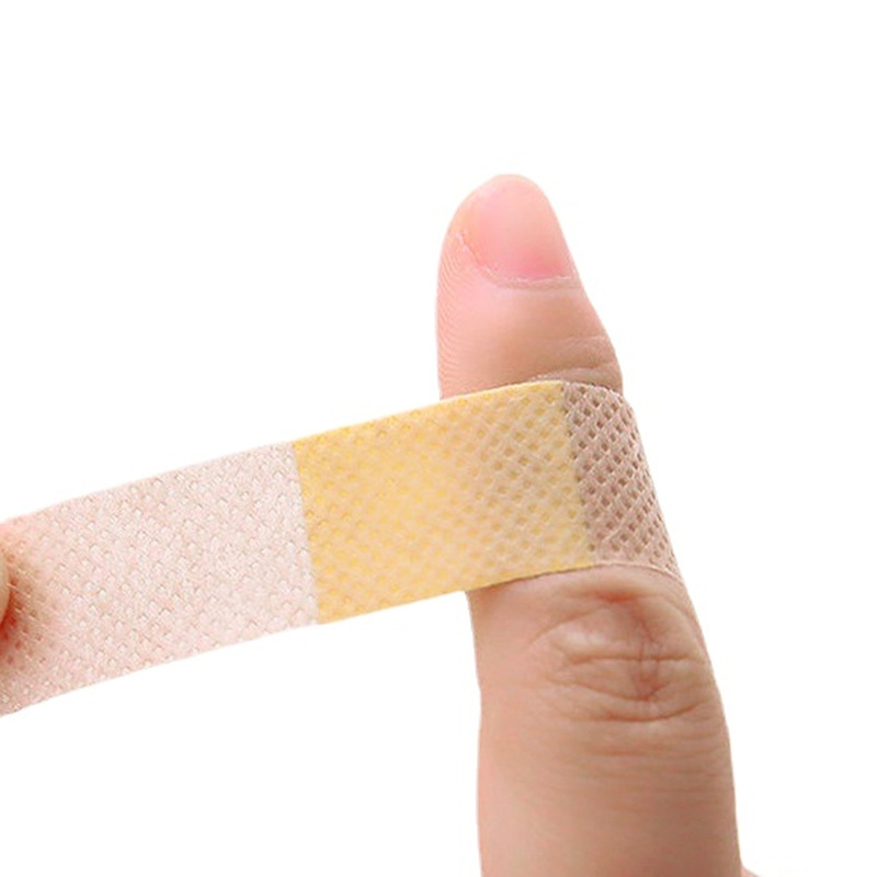 50 pces impermeável primeiros socorros woundplast respirável médico adesivo bandagem cirúrgica fita ferida curativo bandagem aderente emplastro