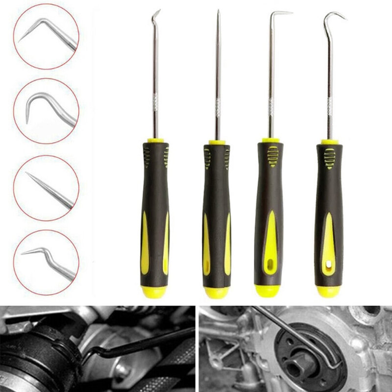 1pc Car Pick & Hook Tool Car Auto Vehicle Oil Seal Screwdrivers O Ring Oil Seal Gasket Puller Remover Craft Hand Tools