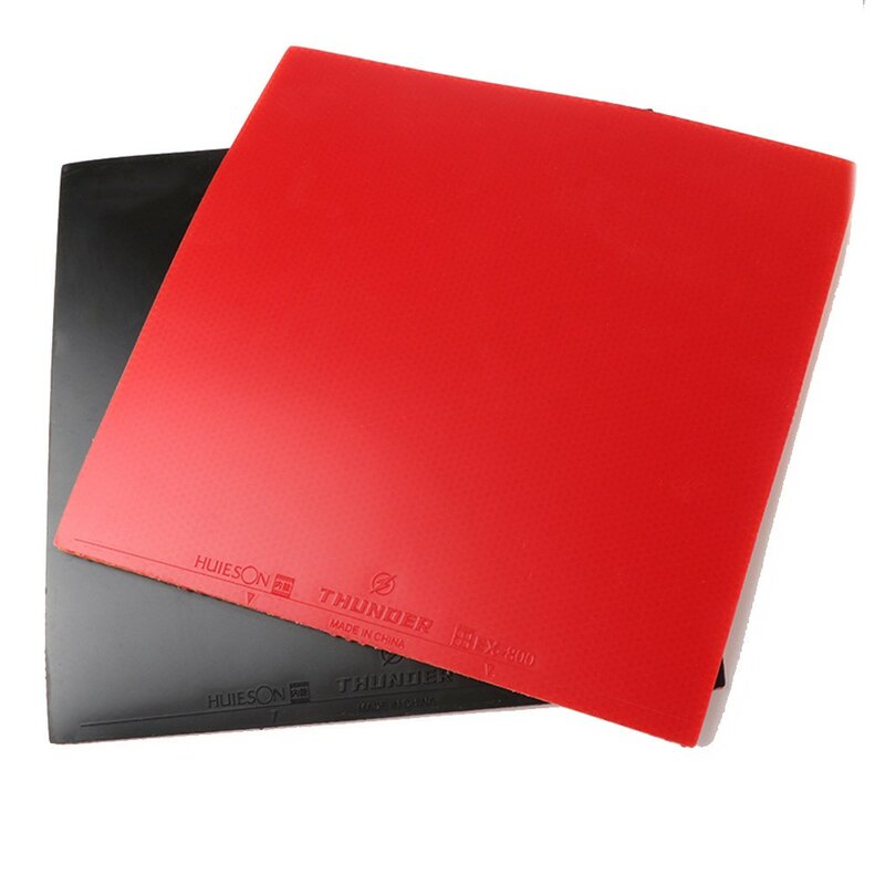 Red Black Sponge Table Tennis Rubber Hard Sponge Pong Rubber Fast Attack Table Tennis Racket Pong Rubber Reverse Adhes