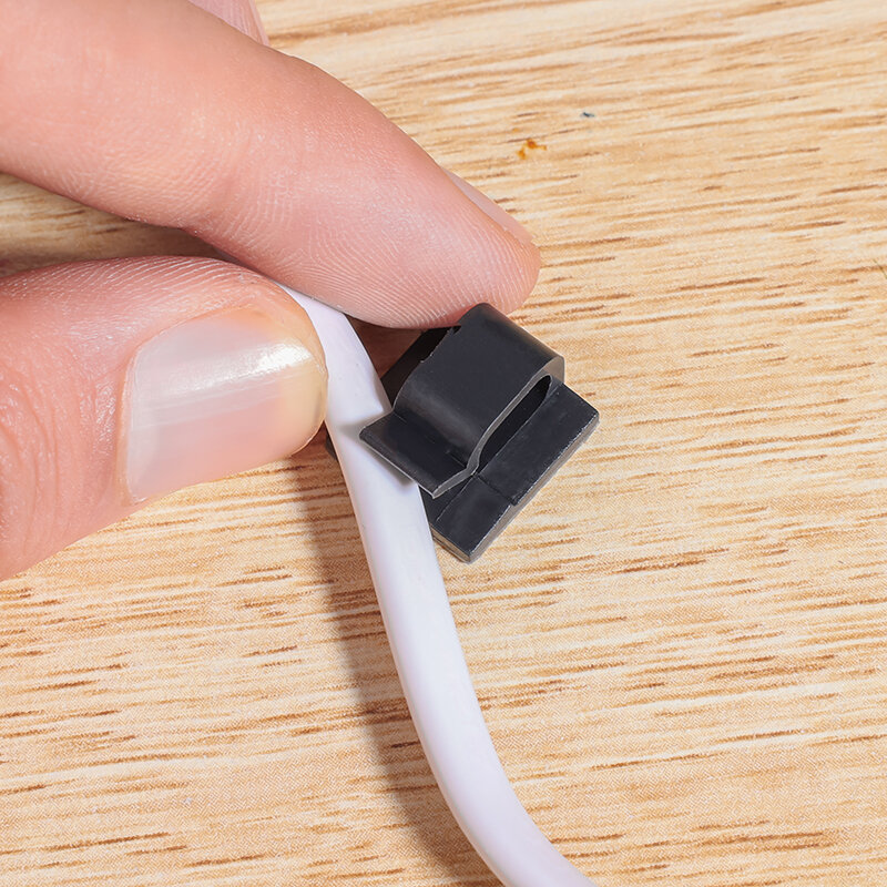 Настольные самоклеящиеся кабельные зажимы для сетевого шнура передачи данных органайзер для управления зарядным кабелем держатель USB кабельные зажимы