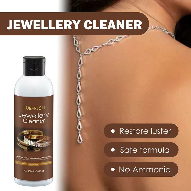 100ml Jewelry Cleaning Concentrate Solution Glasses Lens Cleaner Liquid For Cleaning Dust And Fingerprint Rust Removal Liqu E1Q0