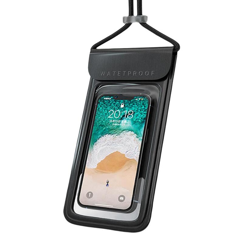 Универсальный Водонепроницаемый Телефон с ремешками, экран, аксессуары для дрифтинга, телефон для подводного плавания, прозрачный Q2o6