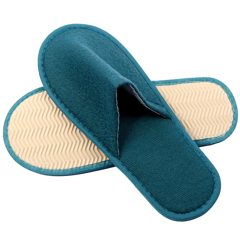 Flip Flop Loafer Hotel Slippers Hotel Travel Slipper Sanitary Party Home Guest Use Unisex Closed Toe Shoes Salon Homestay