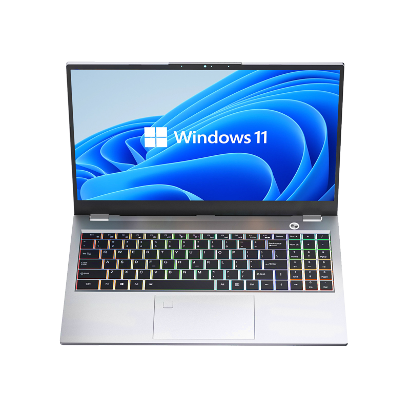 Игровые ноутбуки AMD 2024, Windows 11, геймерские ноутбуки, 15,6 дюйма, Ryzen R7-5800U 64 Гб ОЗУ, 1 ТБ SSD, Wi-Fi, Type-C, RJ45, цветная клавиатура