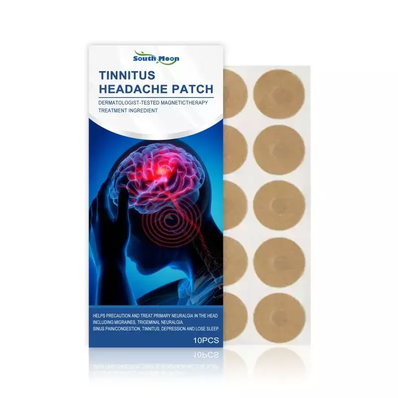 Relaxing Ear Patch Portable Tinnitus Treatment Patch Prevent Vomitng Improve Listening relief Headache dizziness acupoint care