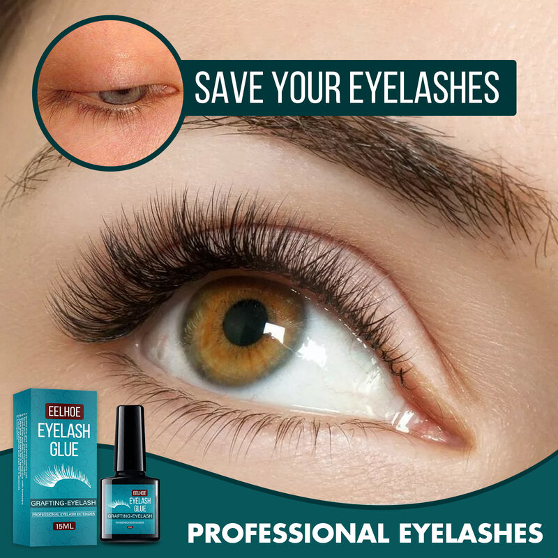 Eyelash Glue Quick Drying Low Inrritating High Flexibility Less Stimulation professional Glue for Eyelash