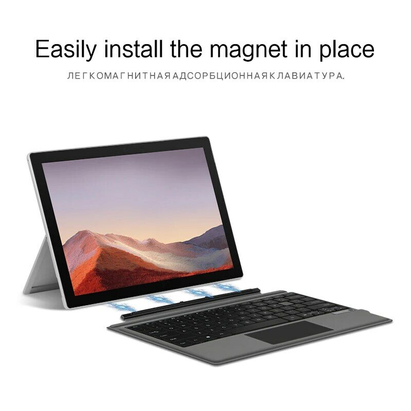 Tastatur Für Microsoft Oberfläche Pro 6 5 4 Pro5 Pro4 Bluetooth Tastatur Fall Abdeckung Drahtlose maus Tablet Laptop computer 12,3"